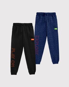 pack of 2 printed joggers