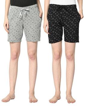 pack of 2 printed shorts