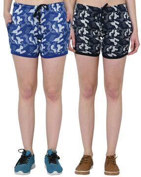 pack of 2 printed shorts