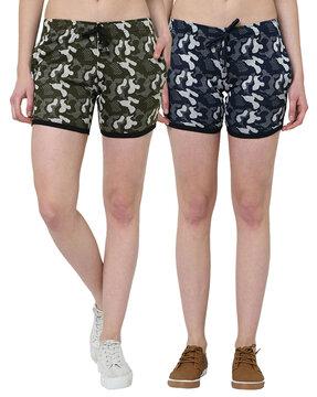 pack of 2 printed shorts