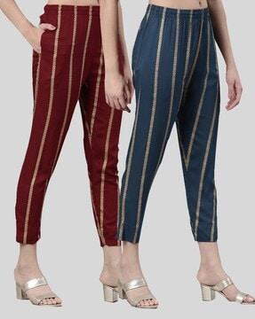 pack of 2 printed trousers