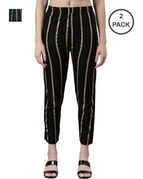 pack of 2 printed trousers