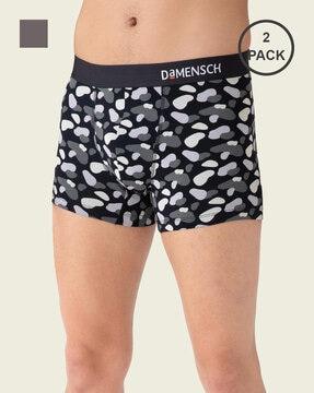 pack of 2 printed trunks