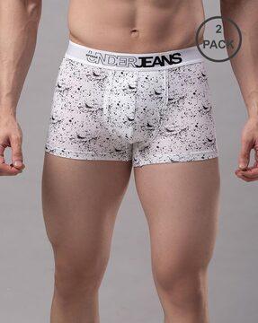 pack of 2 printed trunks