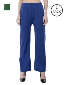 pack of 2 relaxed fit palazzos