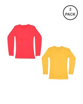 pack of 2 round-neck t-shirts