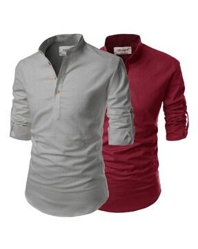 pack of 2 shirt kurtas