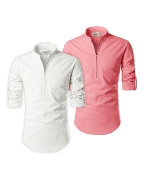 pack of 2 shirt kurtas