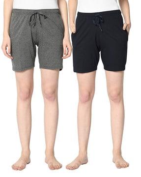 pack of 2 shorts with insert pockets