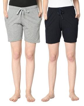 pack of 2 shorts with insert pockets