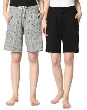 pack of 2 shorts with insert pockets