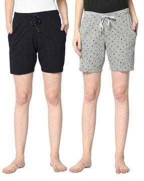 pack of 2 shorts with insert pockets