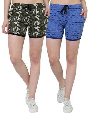 pack of 2 shorts with insert pockets