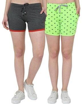 pack of 2 shorts with insert pockets