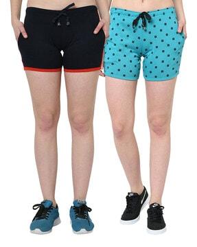 pack of 2 shorts with insert pockets