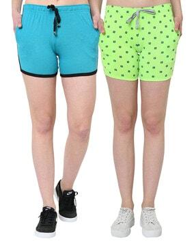 pack of 2 shorts with insert pockets