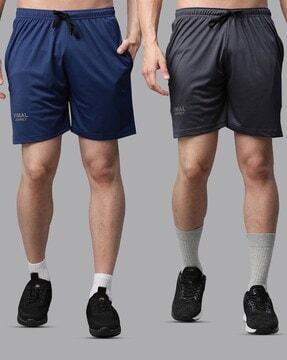 pack of 2 slim fit shorts