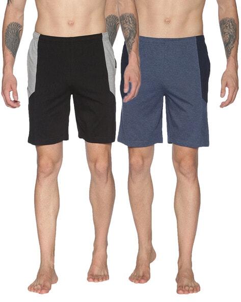 pack of 2 solid bermuda shorts