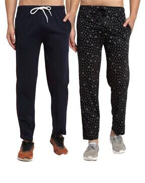 pack of 2 solid track pants