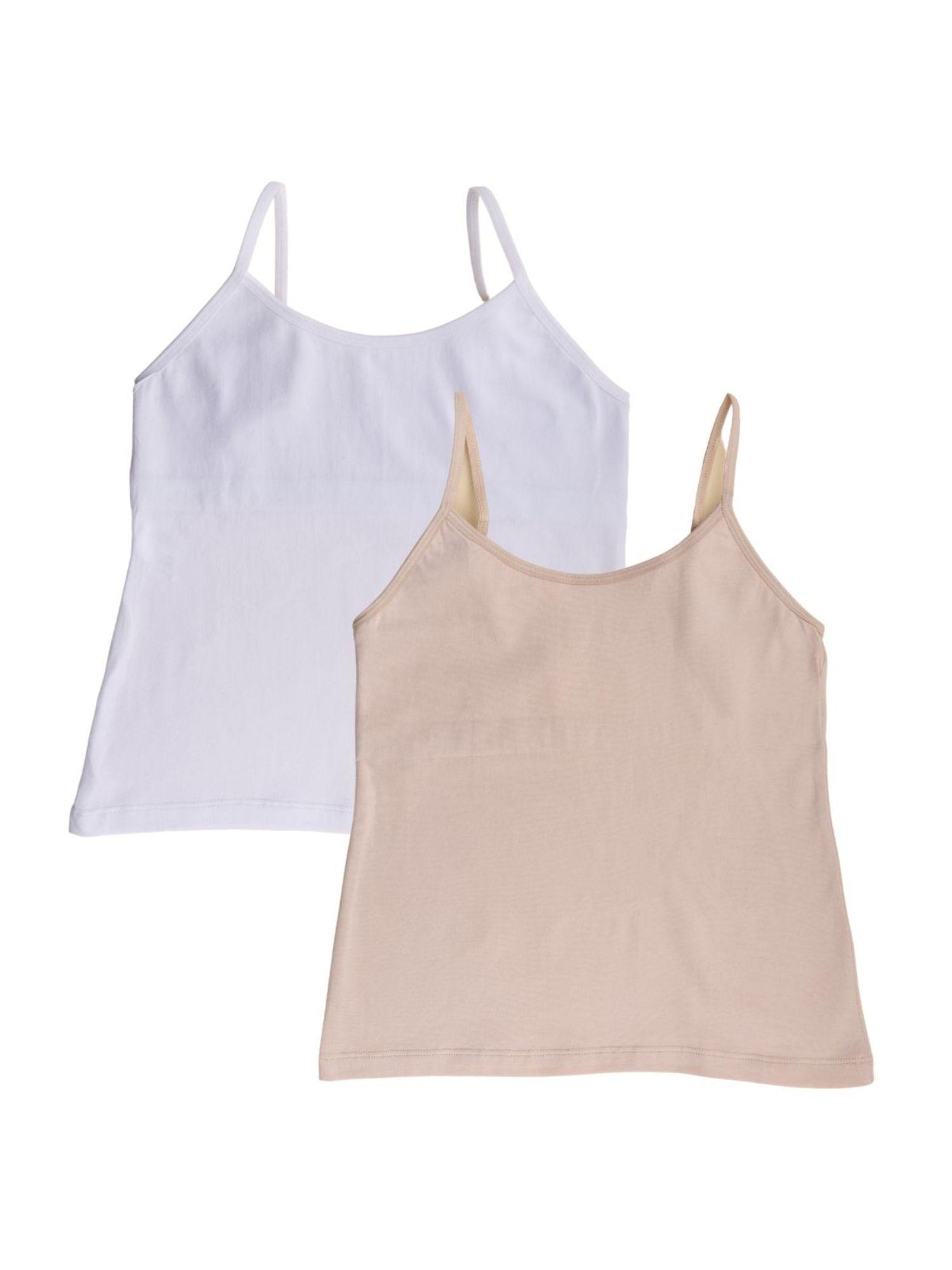 pack of 2 starter camisole - padded - multi-color