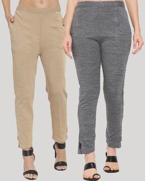 pack of 2 straight fit pants