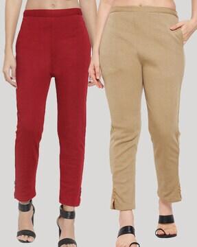 pack of 2 straight fit pants