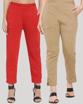 pack of 2 straight fit pants