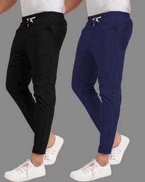 pack of 2 straight track pants with insert pockets