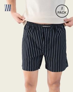 pack of 2 striped boxers