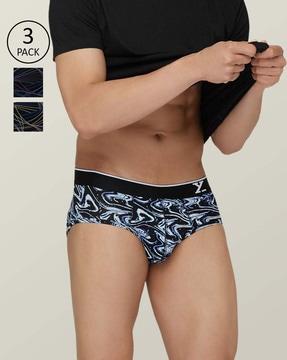 pack of 2 striped briefs