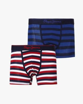 pack of 2 striped trunks