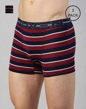 pack of 2 striped trunks