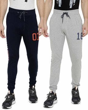 pack of 2 textured joggers