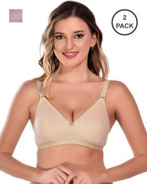 pack of 2 three-fourth coverage t-shirt bras