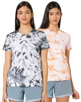 pack of 2 tie & dye t-shirt