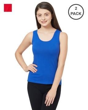 pack of 2 u-back camisoles