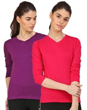 pack of 2 v-neck t-shirts