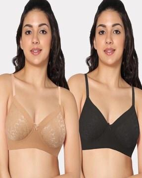 pack of 2 women full-coverage lightly-padded bras