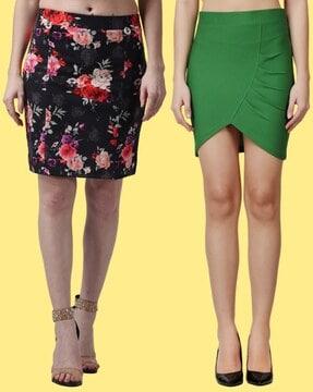 pack of 2 women pencil skirts