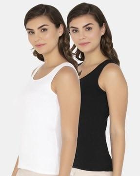 pack of 2 women round-neck tank tops