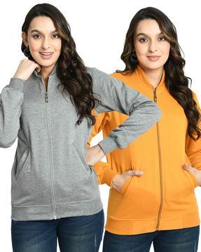 pack of 2 zip-front track jackets