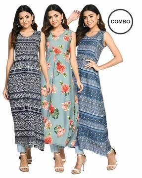 pack of 3 a-line dresses