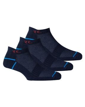 pack of 3 ankle-length socks