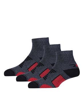 pack of 3 ankle-length socks