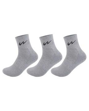 pack of 3 ankle-length socks