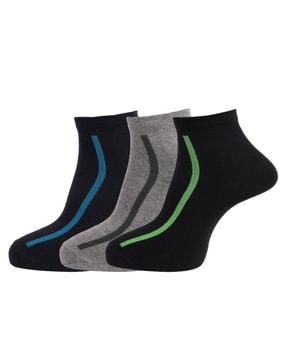 pack of 3 ankle-length socks