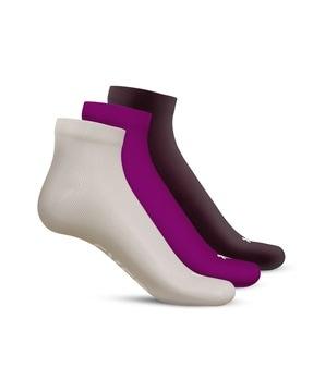 pack of 3 ankle-length socks