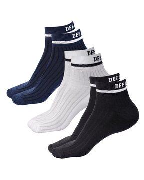 pack of 3 ankle-length socks