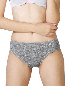 pack of 3 anti-bacterial & no marks waistband bikini panties