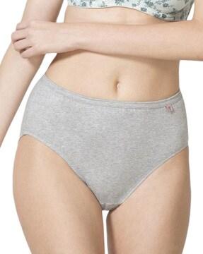 pack of 3 anti-bacterial & no marks waistband hipster panties